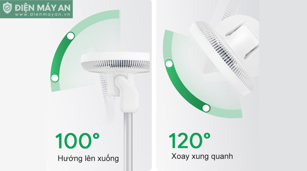 Quạt tích điện đối lưu Smartmi Gen 3 Pro Circulation Fan ZLBPKQXHS02ZM